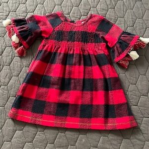 Baby girl Christmas dress, 3-6m, Mud Pie